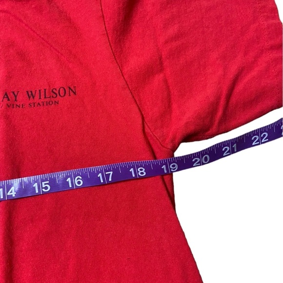 Vintage ONEITA Power T Red Single Stitch T-Shirt - Picture 5 of 11